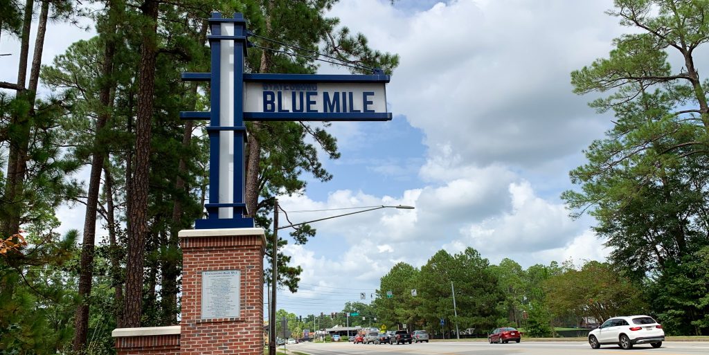 Image of Blue Mile Entrance